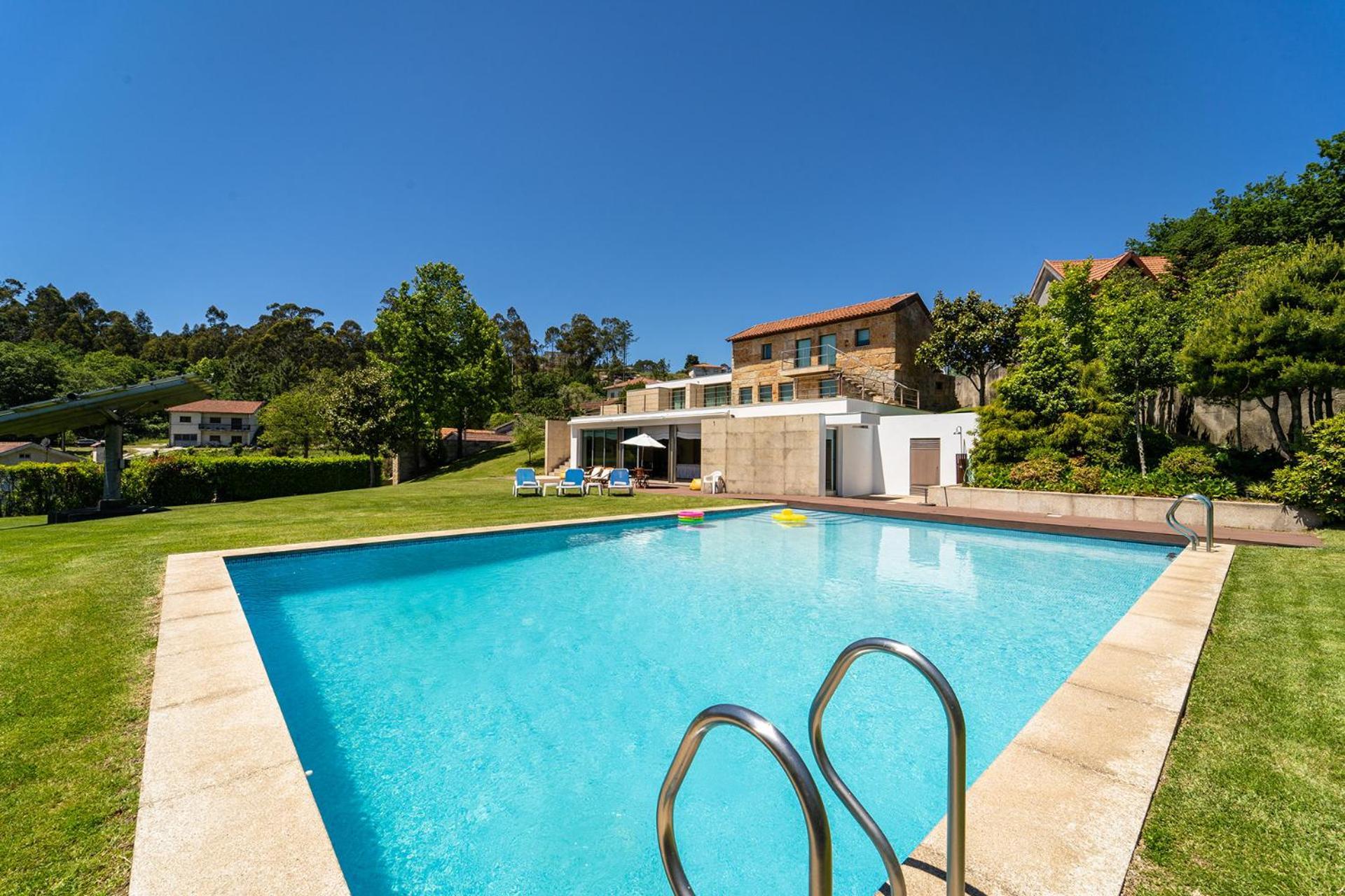 Casa De Silvares Fafe - Moradia Premium Com Piscina By House And People Regadas Extérieur photo